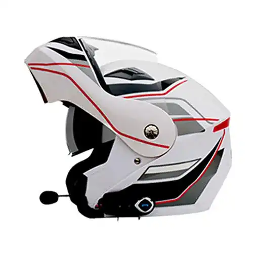 Motorradhelm (Bluetooth) QXMEI Motorradhelm