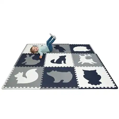 Puzzlematte Hakuna Matte große für Babys 1,8×1,8m – 9 XXL