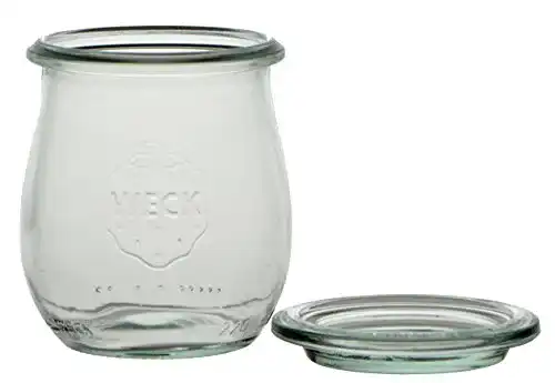 Weckgläser Weck 3238300 Einmachglas, Tulpenglas 12 Stück, Glas