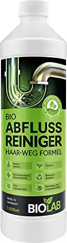 Bio-Abflussreiniger BIOLAB Abflussreiniger 1000 ml Rohrreiniger