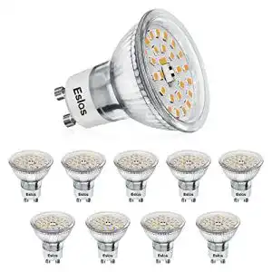 LED-GU10-Warmweiß Eslas Gu10 LED Warmweiß CRI>90, 5W