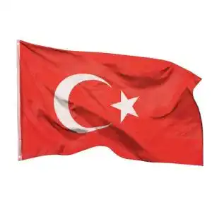 Türkei-Flagge Aricona Türkei Flagge 90 x 150 cm, Messing-Ösen