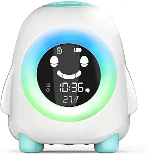 Schlaftrainer Cadrim Kinder Lichtwecker, Wake Up mit 7 Farben