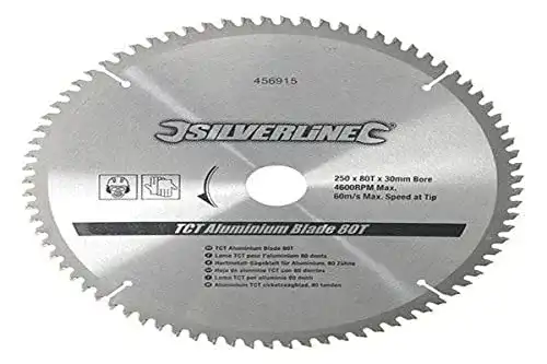 Kreissägeblatt für Aluminium Silverline 456915 Hartmetall