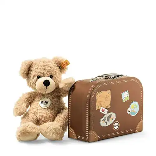 Die beste Kuscheltiere Steiff Teddybär Fynn im Koffer - 28 cm - Teddy 2026 Test Bestseller Kuscheltiere Steiff Teddybär Fynn im Koffer – 28 cm – Teddy