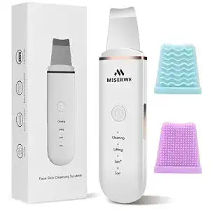 Ultraschallpeelinggerät MISERWE Skin Scrubber Face Skin Spatula