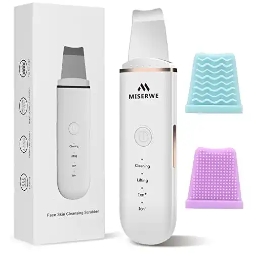 Ultraschallpeelinggerät MISERWE Skin Scrubber Face Skin Spatula