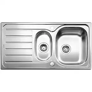 Edelstahlspüle BLANCO Lanis 6 S Küchenspüle, Edelstahl Bürstfinish