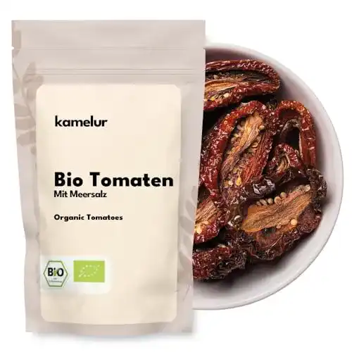 Die beste Getrocknete Tomaten Kamelur 1kg BIO Tomaten aus Italien 2026 Test Bestseller Getrocknete Tomaten Kamelur 1kg BIO Tomaten aus Italien
