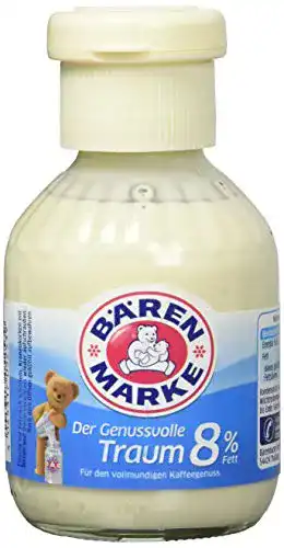 Kondensmilch Bärenmarke Kaffeetraum 8%, (12 x 170 g)
