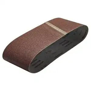 Schleifband Wolfcraft 3113000 6 Gewebe-Schleifbänder