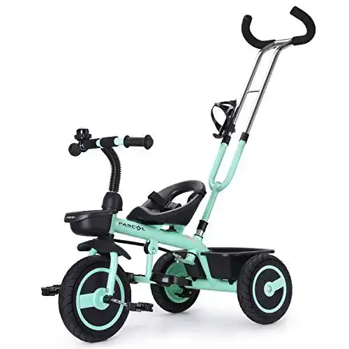 Die beste Dreirad mit Schubstange Fascol Kinder Dreirad mit Lenkbarer 2026 Test Bestseller Dreirad mit Schubstange Fascol Kinder Dreirad mit Lenkbarer