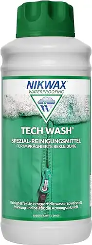Die beste Imprägnier-Waschmittel VAUDE Nikwax Tech Wash, 1l, transparent 2026 Test Bestseller Imprägnier-Waschmittel VAUDE Nikwax Tech Wash, 1l, transparent