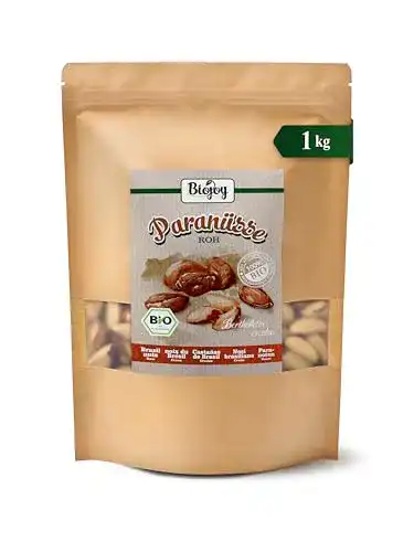 Paranüsse Biojoy BIO-, roh, ungesalzen u. naturbelassen (1 kg)
