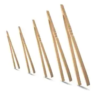 Grillzange Holz BierEx XXL Profi Grillzange aus Holz 74cm 740mm extra