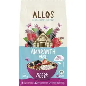 Amaranth-Müsli Allos Bio Amaranth Beeren Müsli (6 x 375 gr)