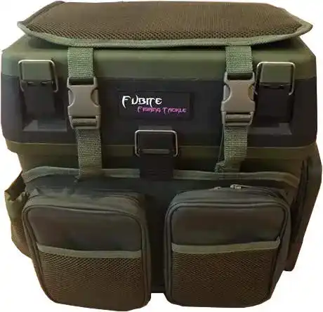 Angelrucksack Fubite Angelkoffer mit Rucksack und Sitzfunktion