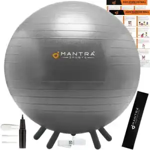 Hüpfball MANTRA SPORTS Gymnastikball, Pilates Ball, Sitzball