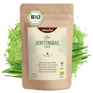 Gerstengras vom Achterhof Pulver BIO (500g), Rohkostqualität