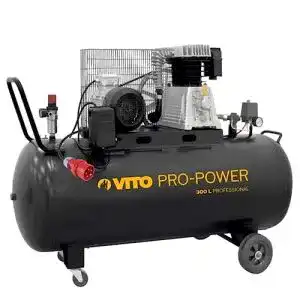Kompressor 400V VITO Black Series Kompressor 300 Liter 10 Bar 400V