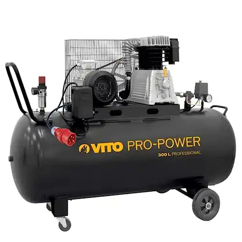 Kompressor 400V VITO Black Series Kompressor 300 Liter 10 Bar 400V