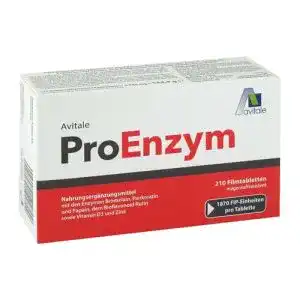 Bromelain Avitale ProEnzym, magensaftresistente Filmtabletten