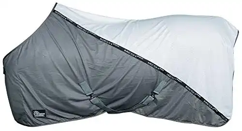 Fliegendecke Pferd Harry’s Horse Mesh-Pro deken, Farbe:weiß