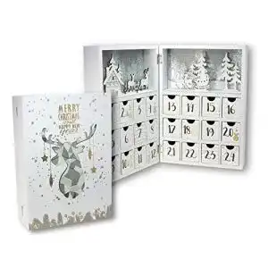 Adventskalender aus Holz Spetebo Holz Adventskalender Buch