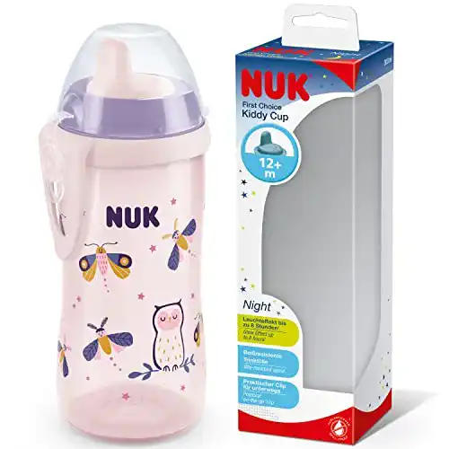Die beste NUK-Flaschen NUK Kiddy Cup Night Trinklernflasche 300 ml 2026 Test Bestseller NUK-Flaschen NUK Kiddy Cup Night Trinklernflasche 300 ml