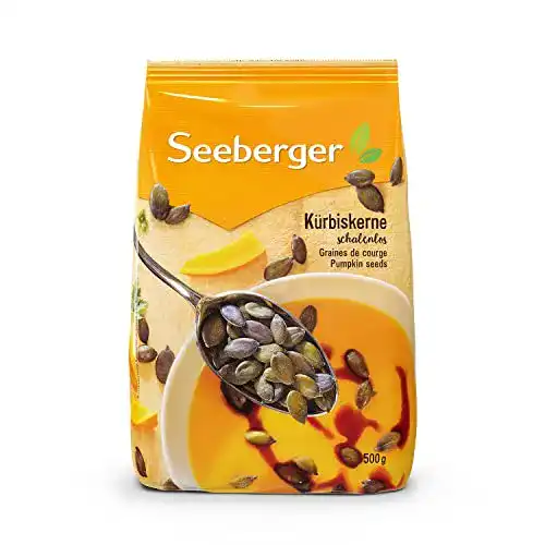 Kürbiskerne Seeberger schalenlos, 7er Pack (7 x 500 g Packung)