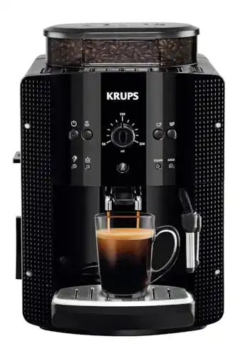 Kaffeevollautomat Krups Essential EA8108, Schwarz