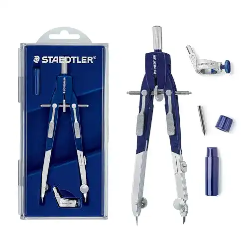 Zirkel Staedtler Mars Comfort 552 01, Schnellverstell, abknickbar