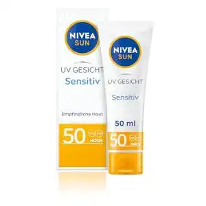 Allergie-Sonnencreme NIVEA SUN UV Gesicht Sensitiv 50 ml