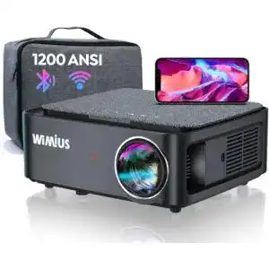 Heimkino-Beamer WiMiUS Beamer, Full HD 1080P 9500 Lumen