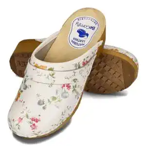 Clogs BeComfy Damen mit Schnalle Holzschuhe