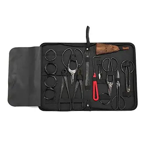 Bonsai-Werkzeug Liamostee Bonsai Werkzeug Set 16 Stück