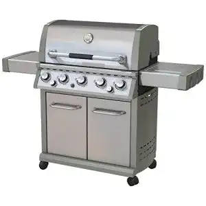 El-Fuego-Grill El Fuego Gasgrill Bellevue, silber