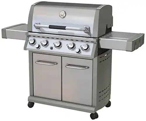 El-Fuego-Grill El Fuego Gasgrill Bellevue, silber
