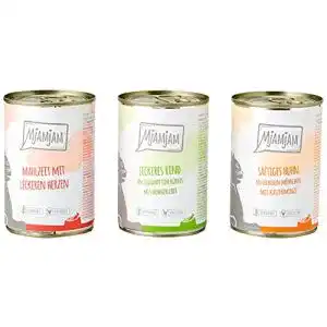 MjAMjAM-Katzenfutter MjAMjAM Nassfutter Mixpaket 1, 6 x 400 g