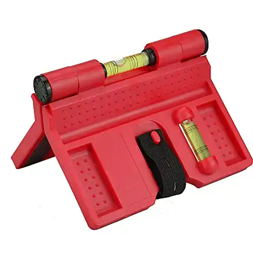 Pfosten-Wasserwaage TANCUDER Wasserwaage ABS einstellbar