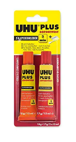 2-Komponenten-Kleber UHU 2-Komponentenkleber Plus Sofortfest