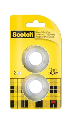 Scotch-Tape 3M Scotch Doppelseitiges Klebeband Nachfüllpackung
