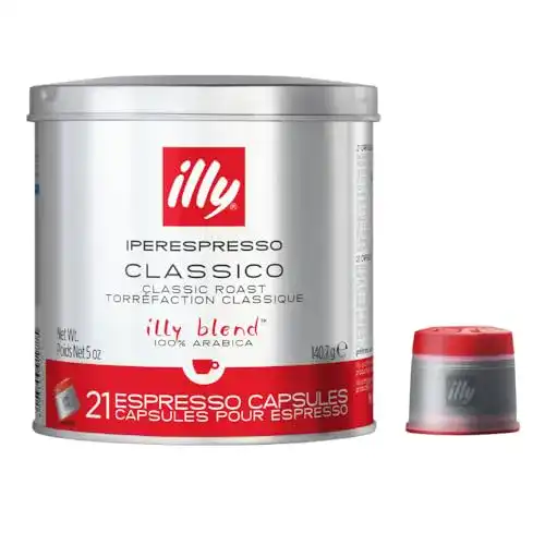 Kaffeekapseln Illy Kaffee, Iperespresso Classico, klassische Röstung