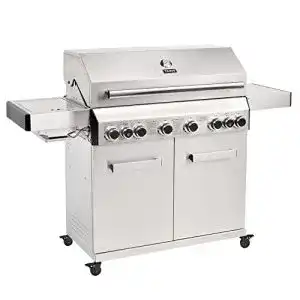 Taino-Gasgrill TAINO Platinum Gasgrill Edelstahl Keramik-Brenner