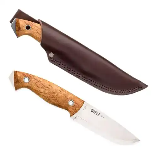 Helle-Messer Helle Unisex Erwachsene Messer Lappland, grau, M