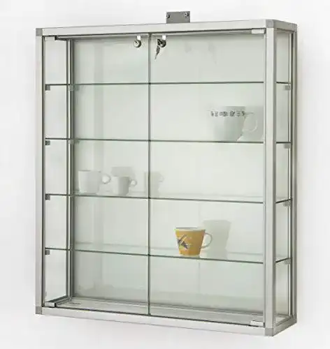 Glasvitrine abschließbar MHN abschließbar Hängevitrine