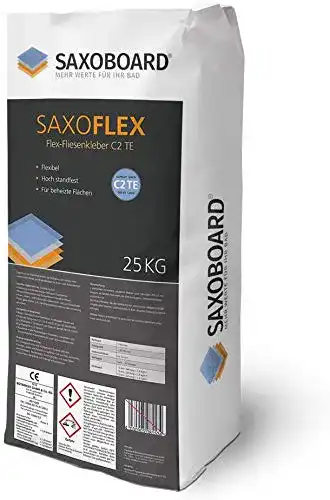 Fliesenkleber Saxoboard SaxoFlex Fliesenflexkleber flexibel C2 TE