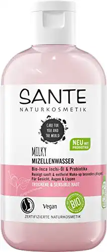 Mizellenwasser Sante Naturkosmetik Milky Bio-Inca Inchi-Öl