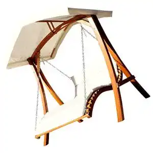Hollywoodschaukel (Holz) ASS Design Aruba/Macao aus Lärche