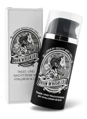 Gesichtscreme John Whiskers Tages- und Nachtcreme Hyaluron